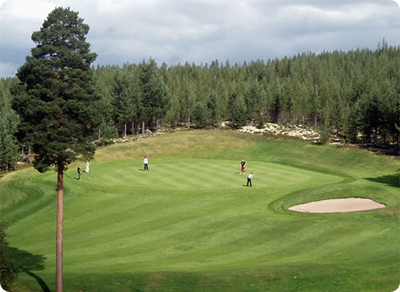 Hål 14 Idre golfbana Hål 14 Idre golfbana