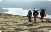 Vandring på Långfjället i riktning mot Sjöstugan och Fjällstationen. re_1_image_object_small1.png