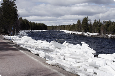 Sörälven, Idre. 27 apr 2013.